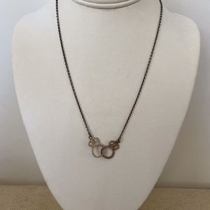 Silver Handcuff Adjustable Necklace